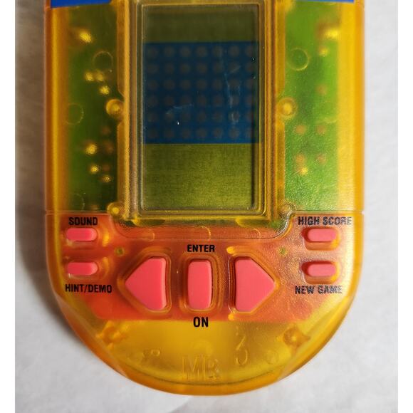 Milton Bradley Vintage Electronic Handheld Connect Four Game Clear 1995 Preowned - Picture 3 of 6
